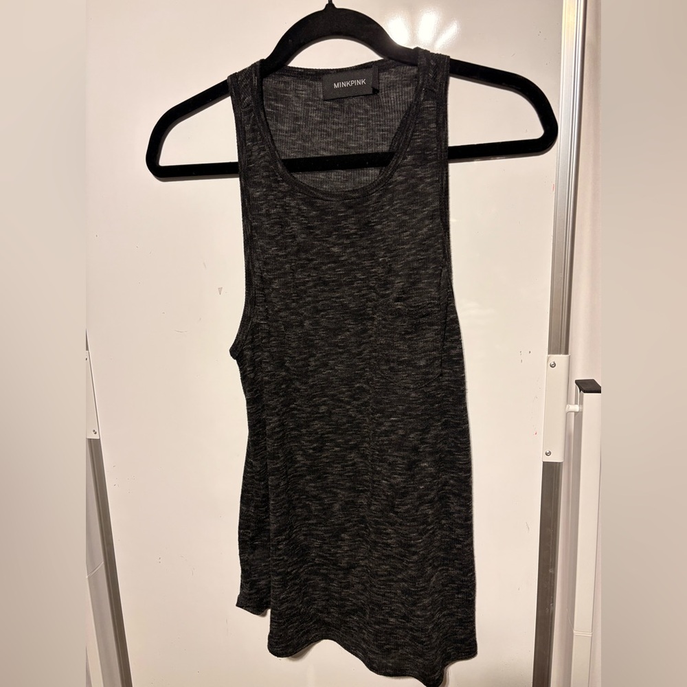 Black Sleeveless Women's Top